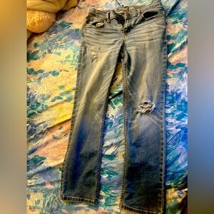 Light blue Cat & Jack boot cut, slim, super stretch jeans